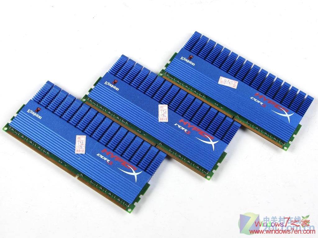 顶级：金士顿6GB DDR3-2000三通道内存售价1899