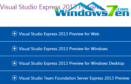 Visual Studio 2013预览版开放下载！