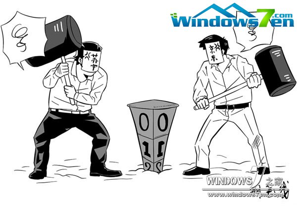 京东VS苏宁价格战之漫画