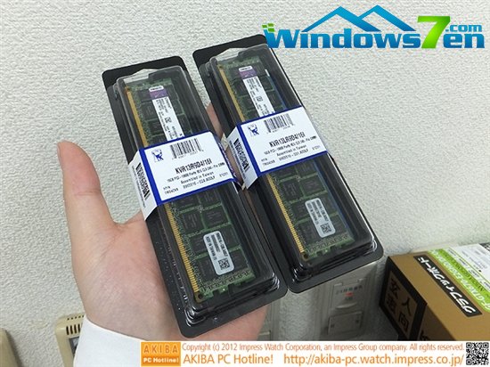 金士顿也发单条16GB内存 还有低电压版