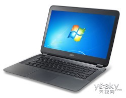 预装Win7宏碁蜂鸟S5超极本演绎极薄利落 