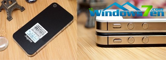 这款高仿手机同iPhone 4细节对比