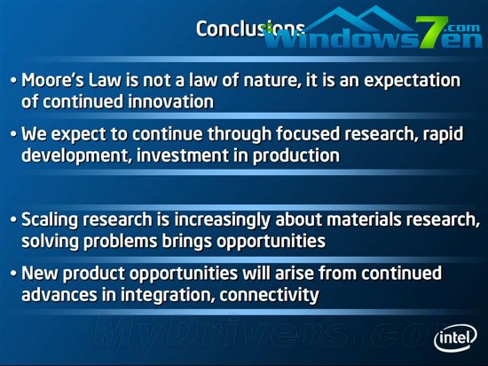 巨人的步伐：Intel 2017年迈向7nm工艺