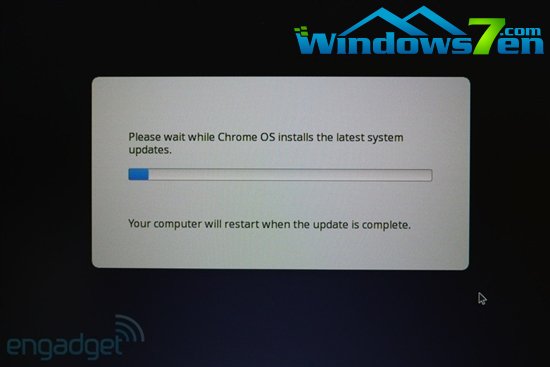 Chrome OS笔记本开箱、系统启动图片赏