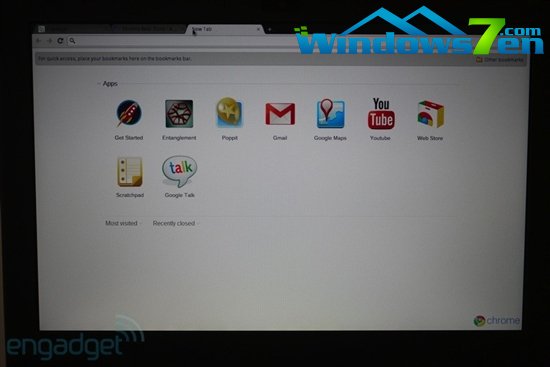 Chrome OS笔记本开箱、系统启动图片赏