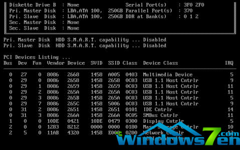 导致深度Win7系统电脑开机自检出错的原因