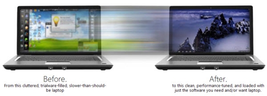 微软提供win7 PC删除无用软件服务