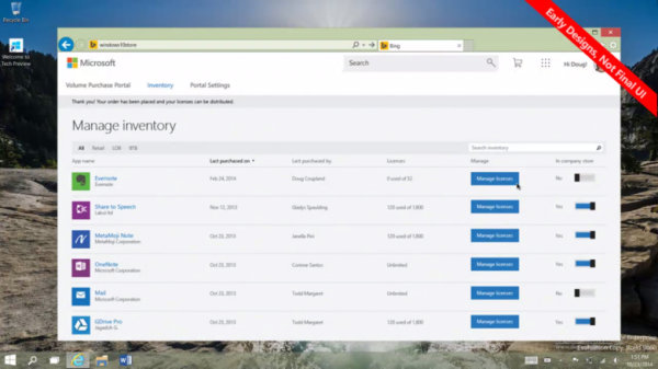 Windows 10 Store允许批量购买应用和提供私人区域
