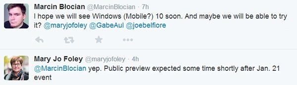 Win10 for Phone/WP10预览版不久将与大家见面