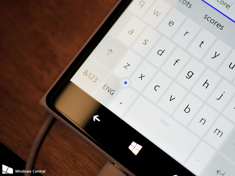 Windows10手机键盘定位点是啥东东？