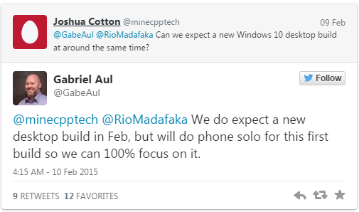 微软,Win10新预览版,移动预览版,win10