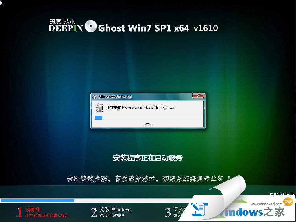 深度技术windows7